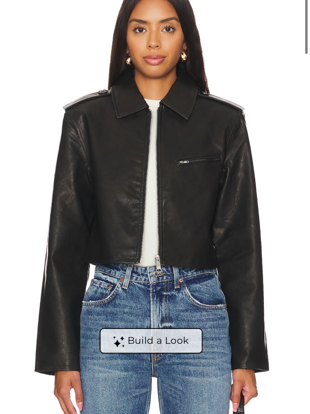 Steve Madden Verone Jacket In Dark Brown